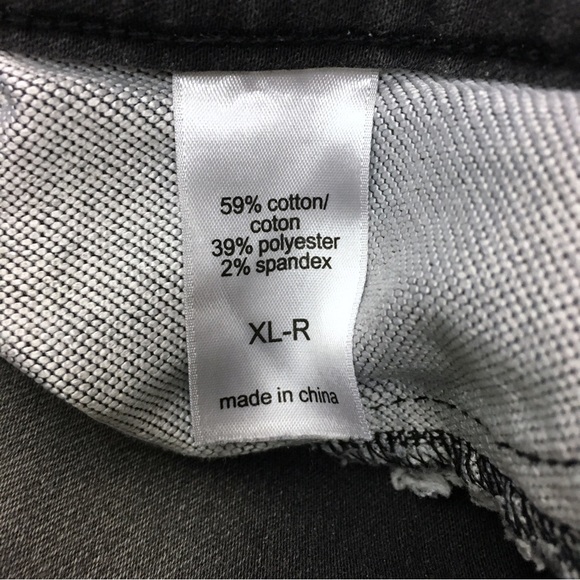 MAURICES Jeans Skinny Jeggings High Rise Faded Grey Black Wash Stretch Size XL-R - Picture 7 of 11